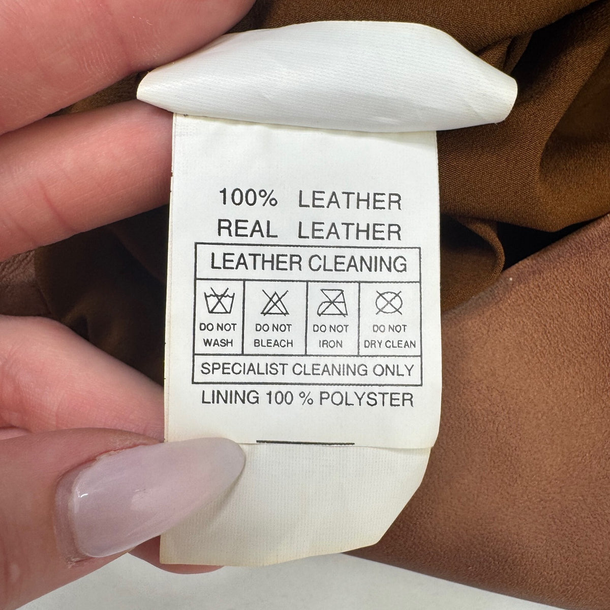 Y2K vintage genuine leather jacket button faded whipstitch burnished tan blazer