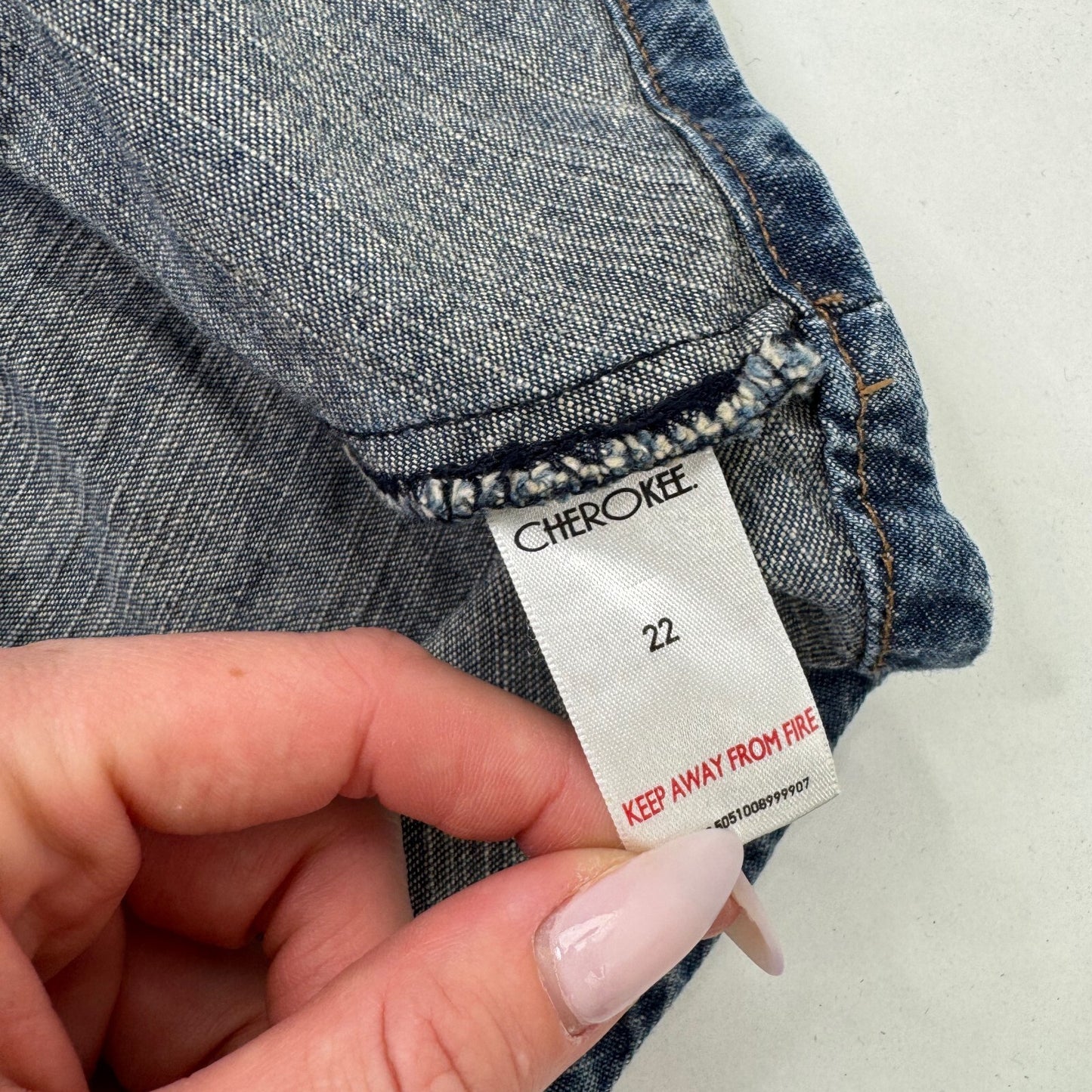 Y2K vintage denim maxi skirt a line mid blue wash 100% cotton