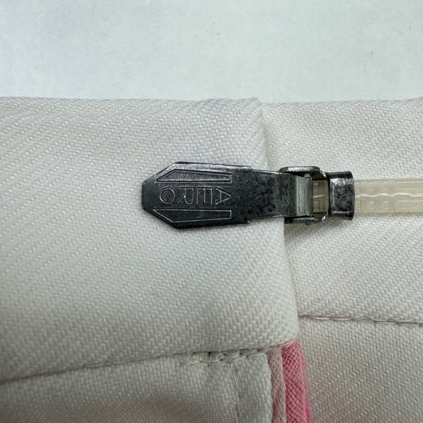 Vintage 80s Fred Perry Tennis Wrap Mini Skirt White Pink Made in England