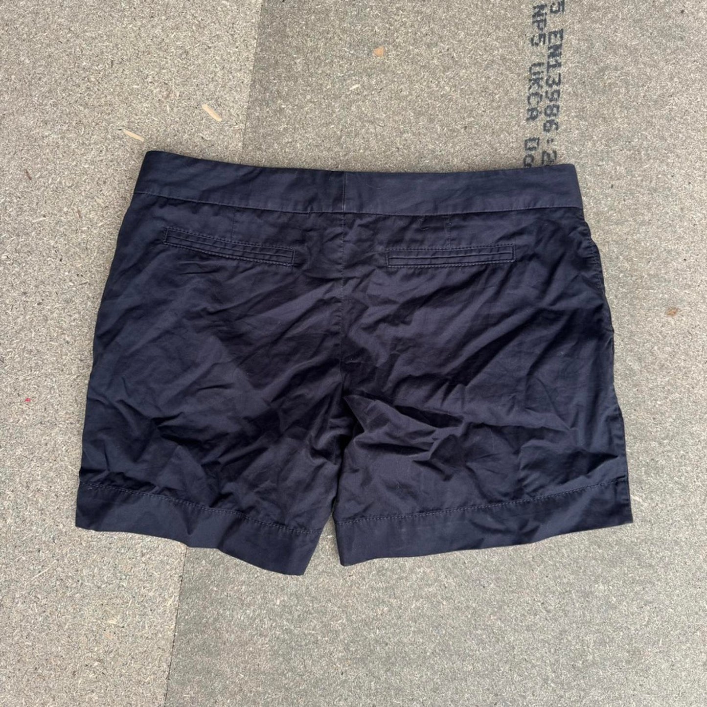 Y2K vintage Juicy Couture mini shorts low rise frill trim pockets chino