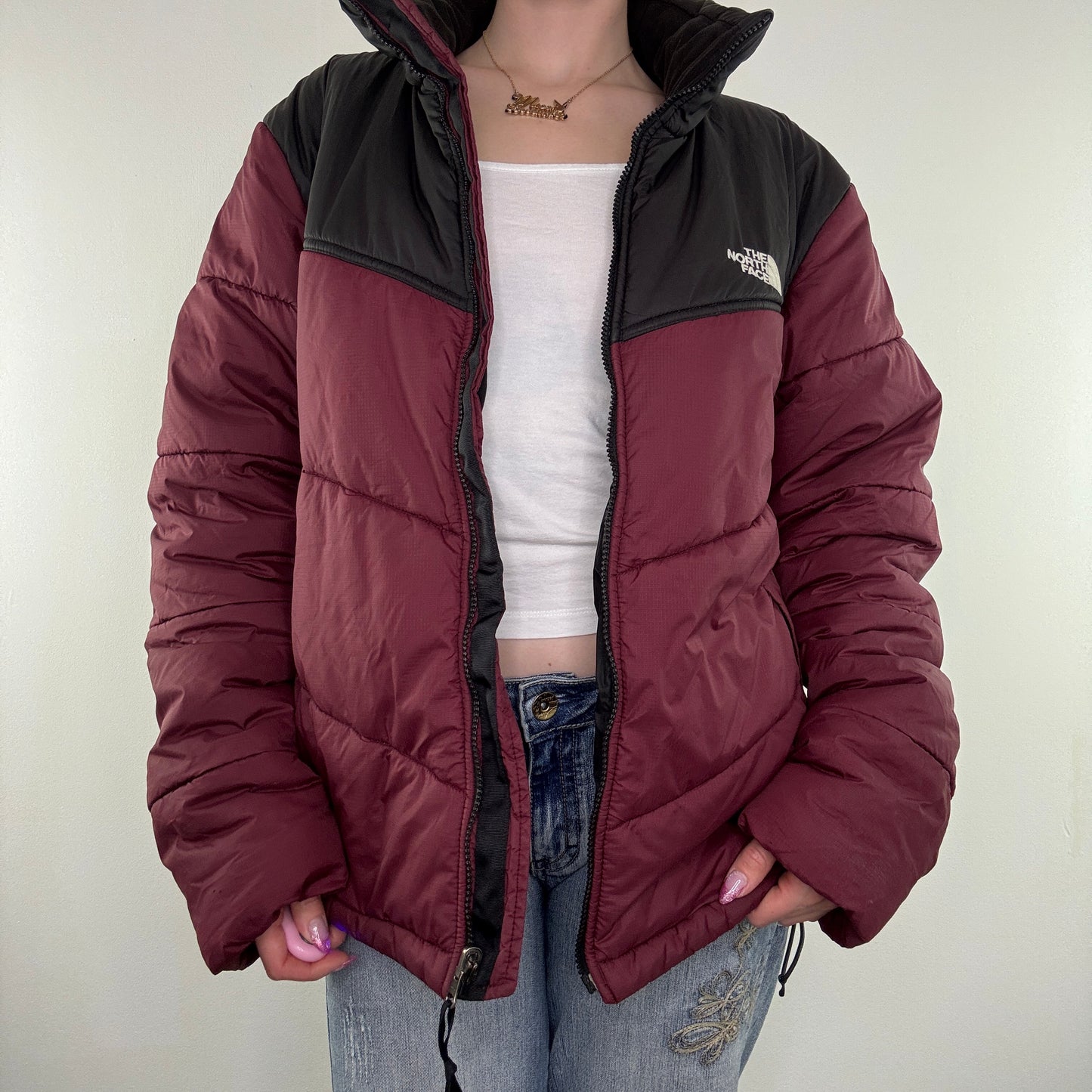 The North Face puffer jacket