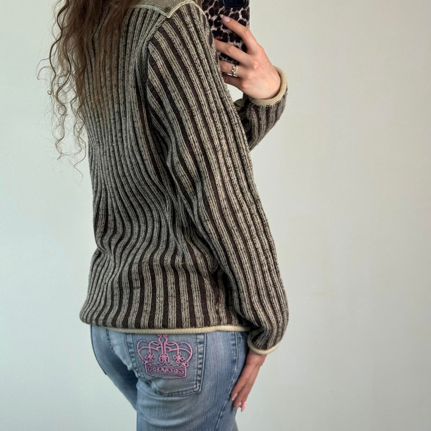 Y2K vintage archive chunky knit jumper