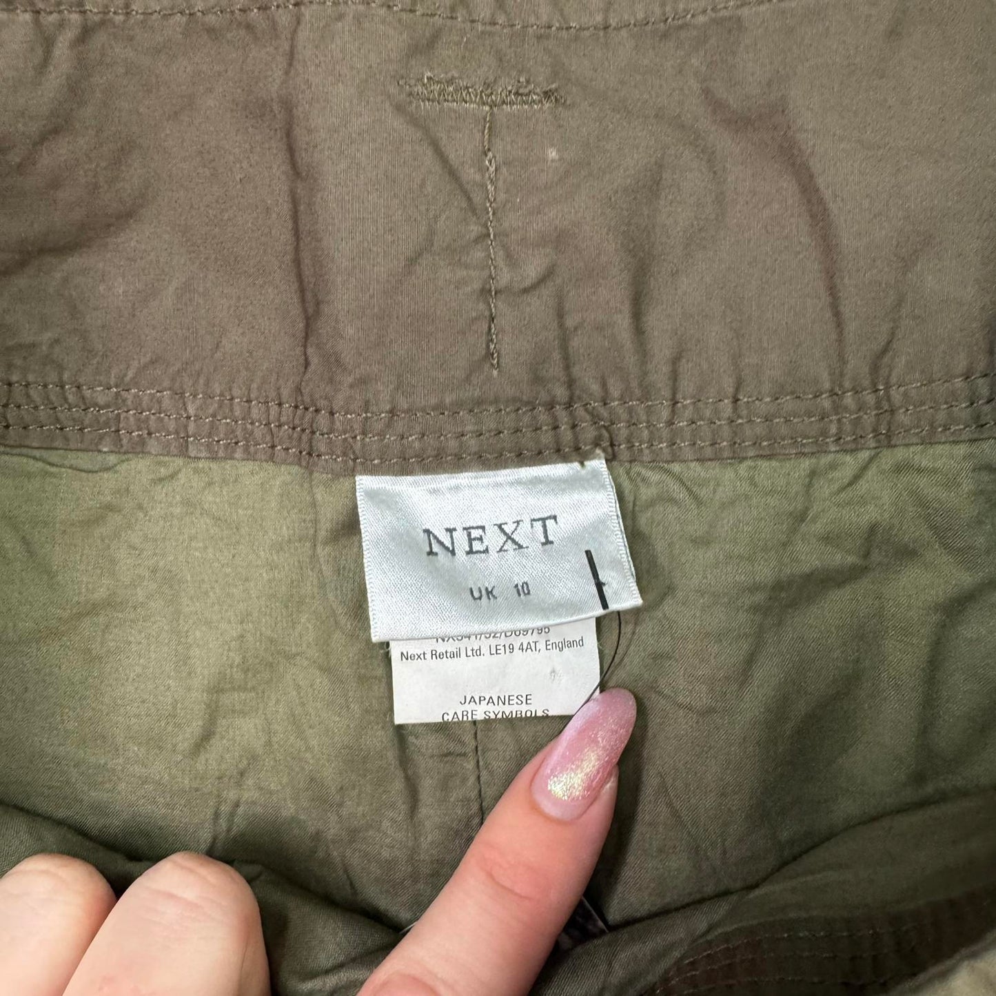 Y2K vintage midi skirt floral embroidery sequin embellished cargo with belt