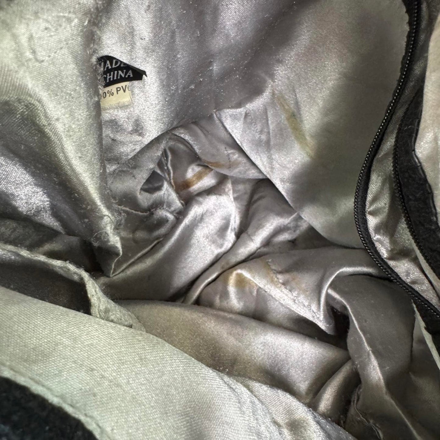 Y2K vintage Steve Madden shoulder bag metal slouchy boho medium size