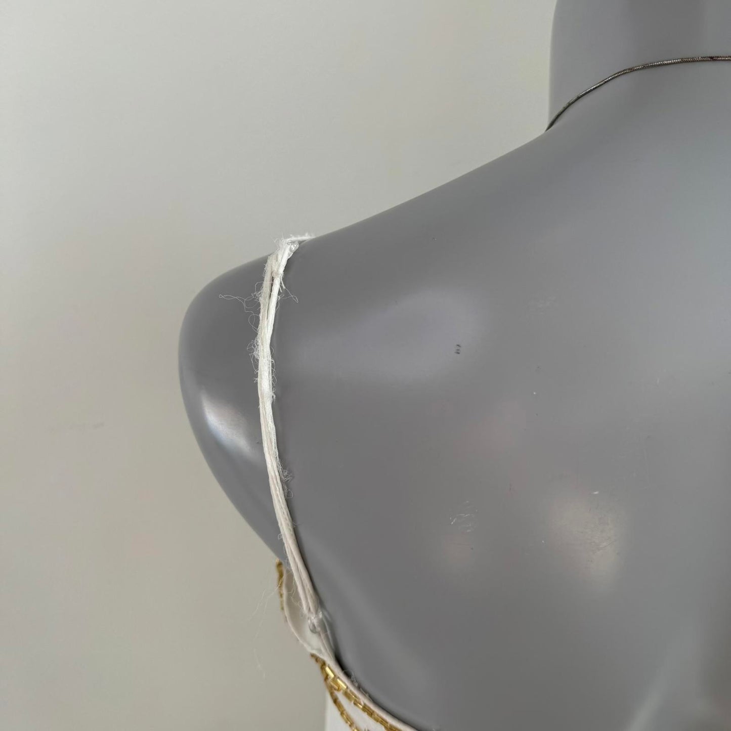 Y2K vintage XOXO sequin cami top beaded strappy double layer