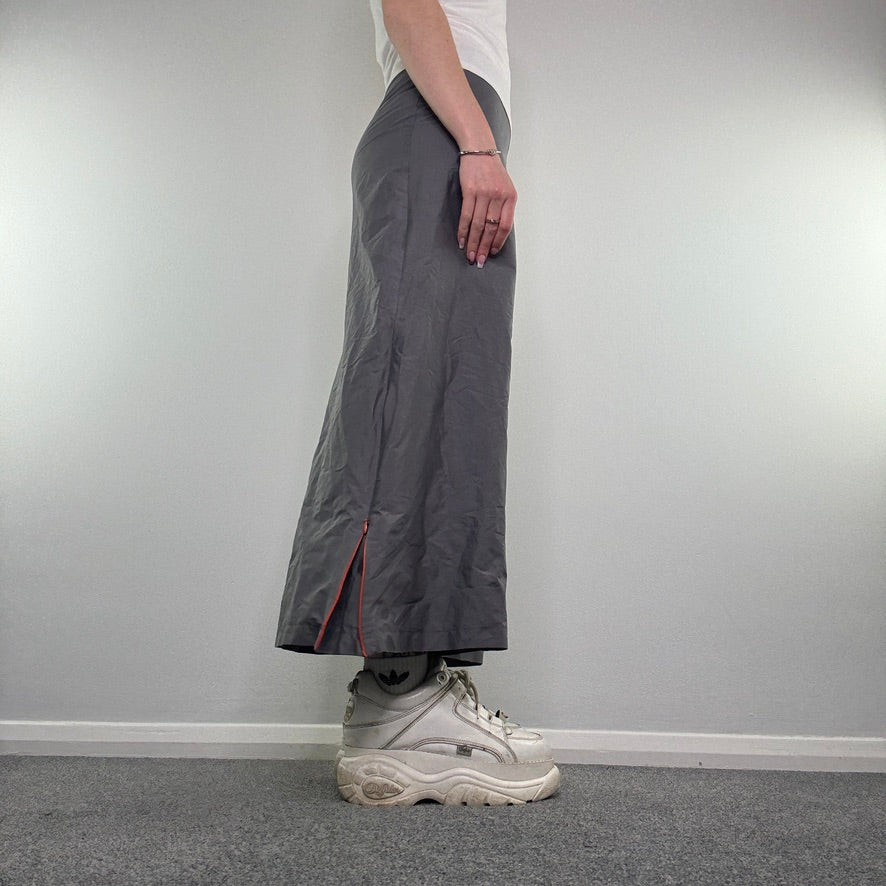 Y2K cargo maxi skirt