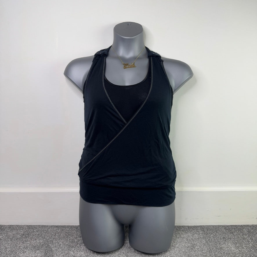 Y2K vintage Bench wraparound style tank top