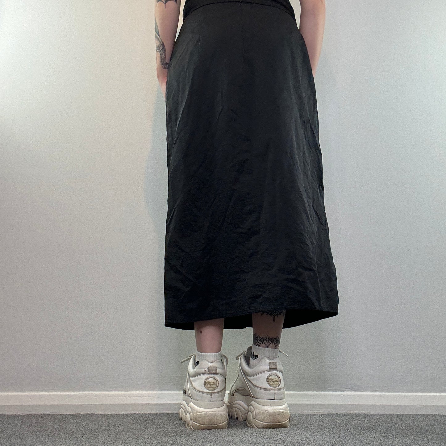 Y2K cargo maxi skirt