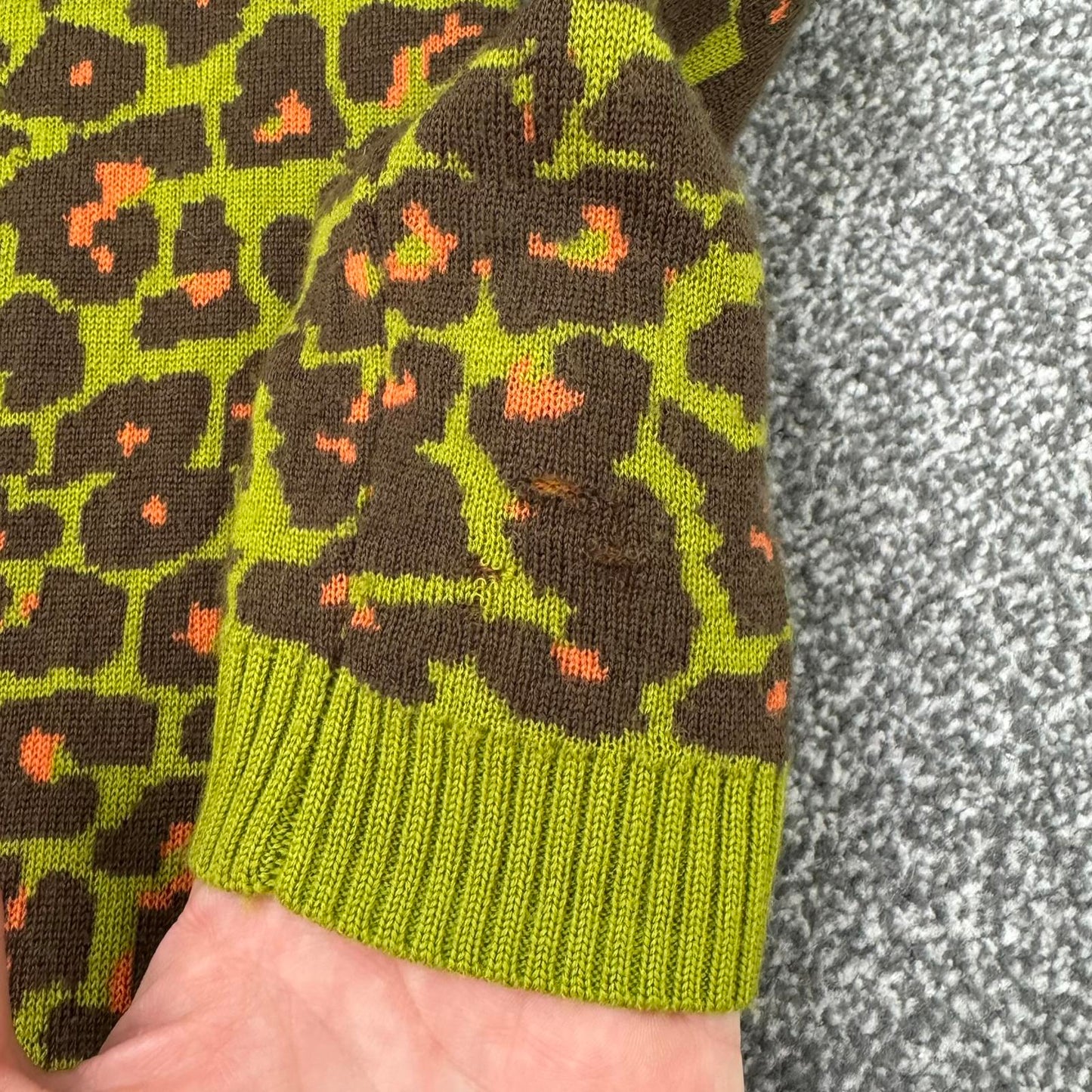 Y2K vintage Miss Sixty 100% wool mini dress knitted long sleeve stretchy short