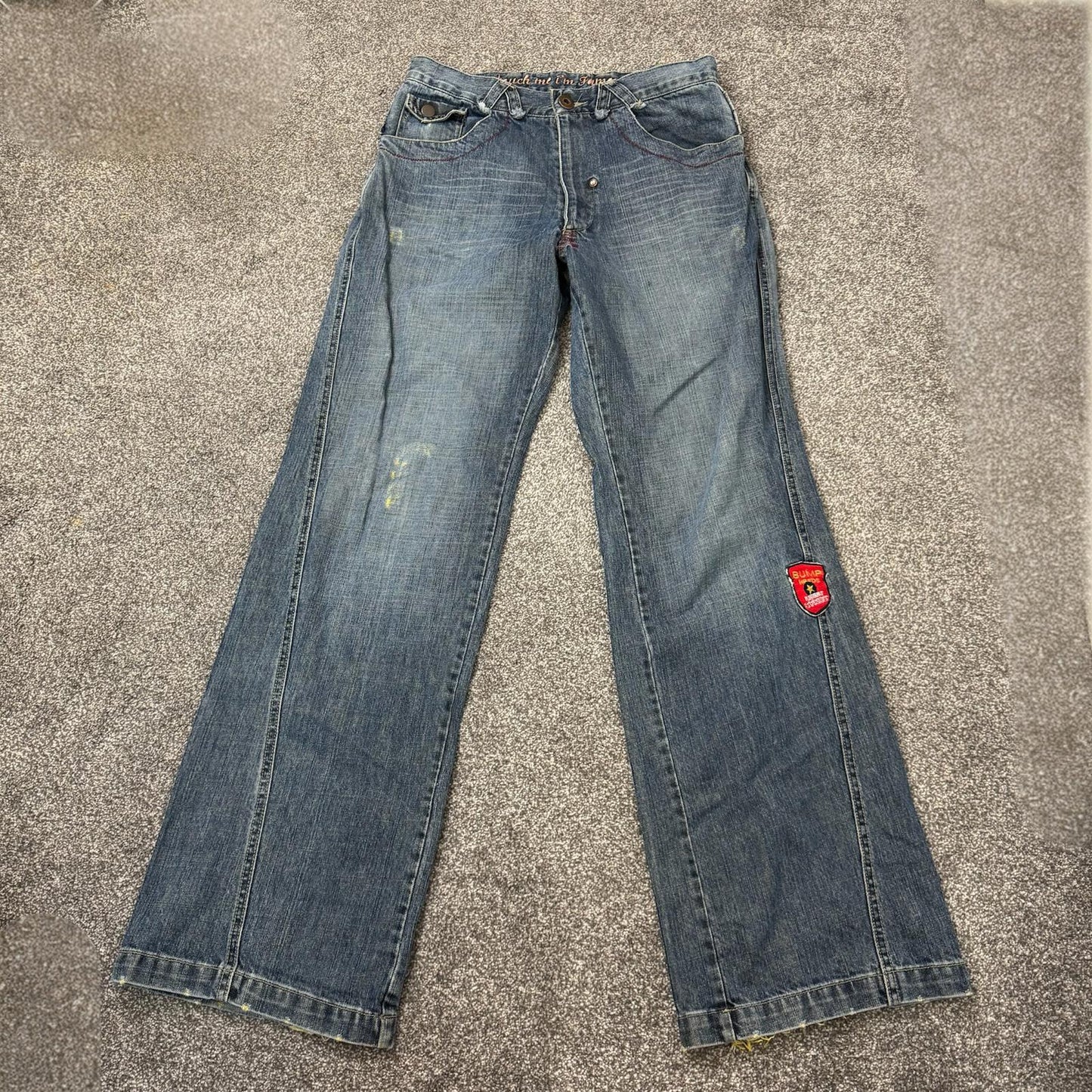 Y2K vintage Levi's sykes crude creed hip hop baggy denim jeans distressed