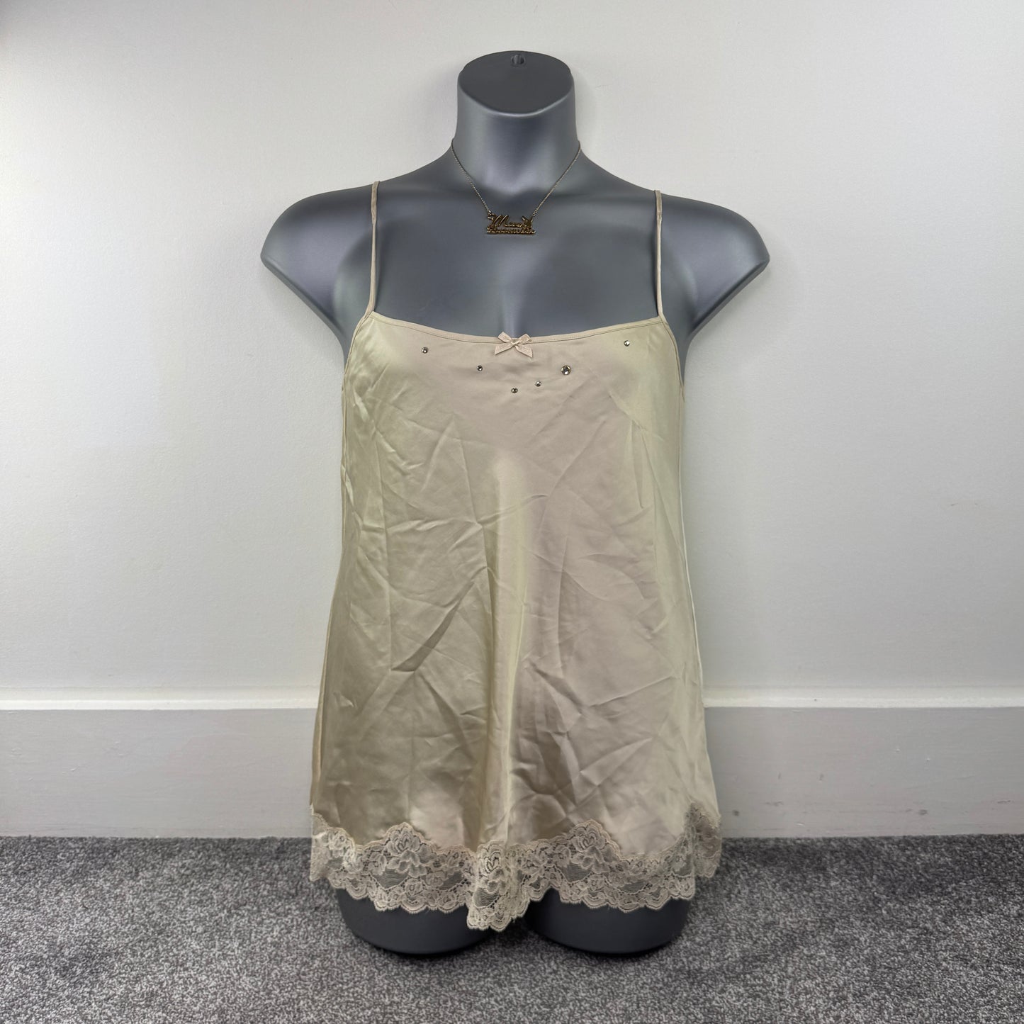 Y2K vintage Blumarine satin cami top