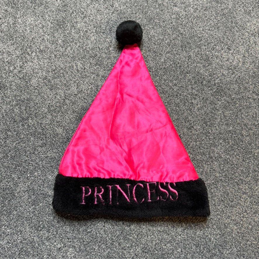 Y2K princess santa hat mcbling