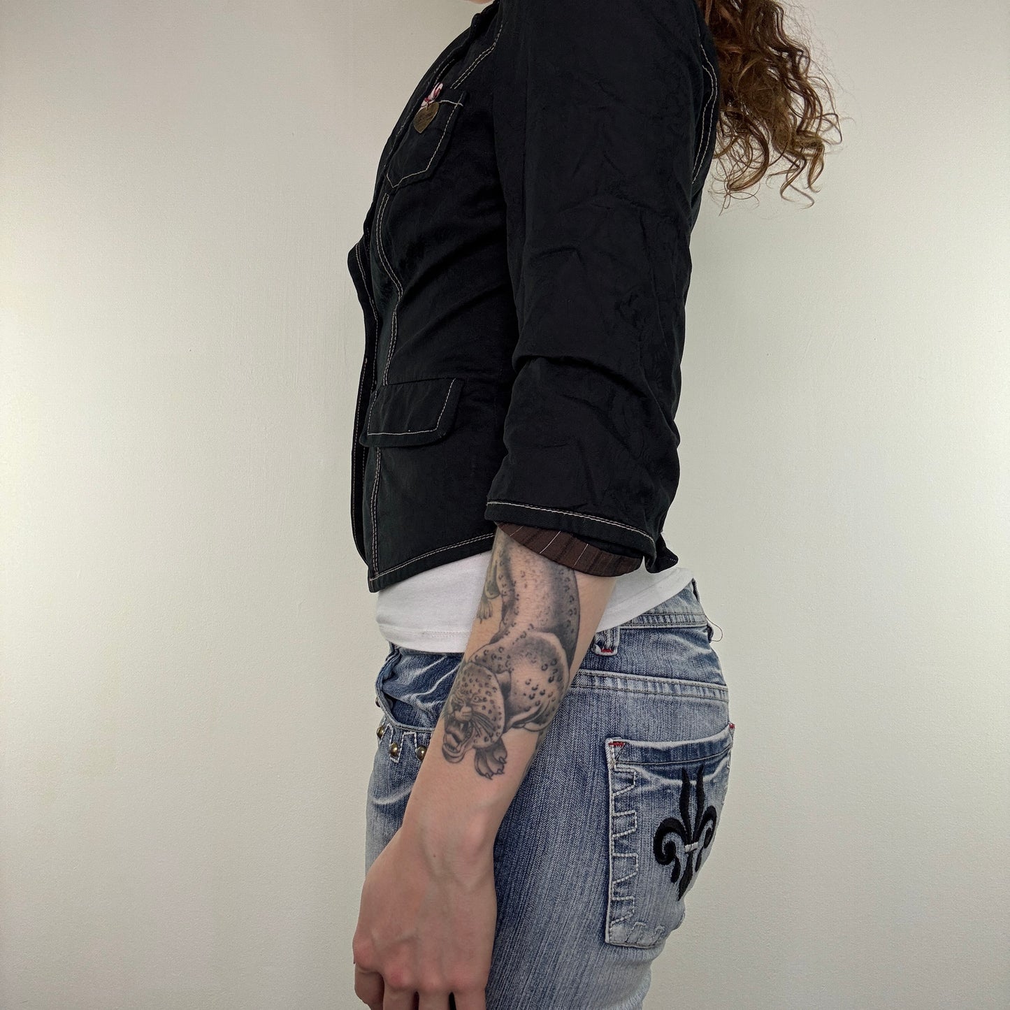 Y2K vintage Guess fitted blazer