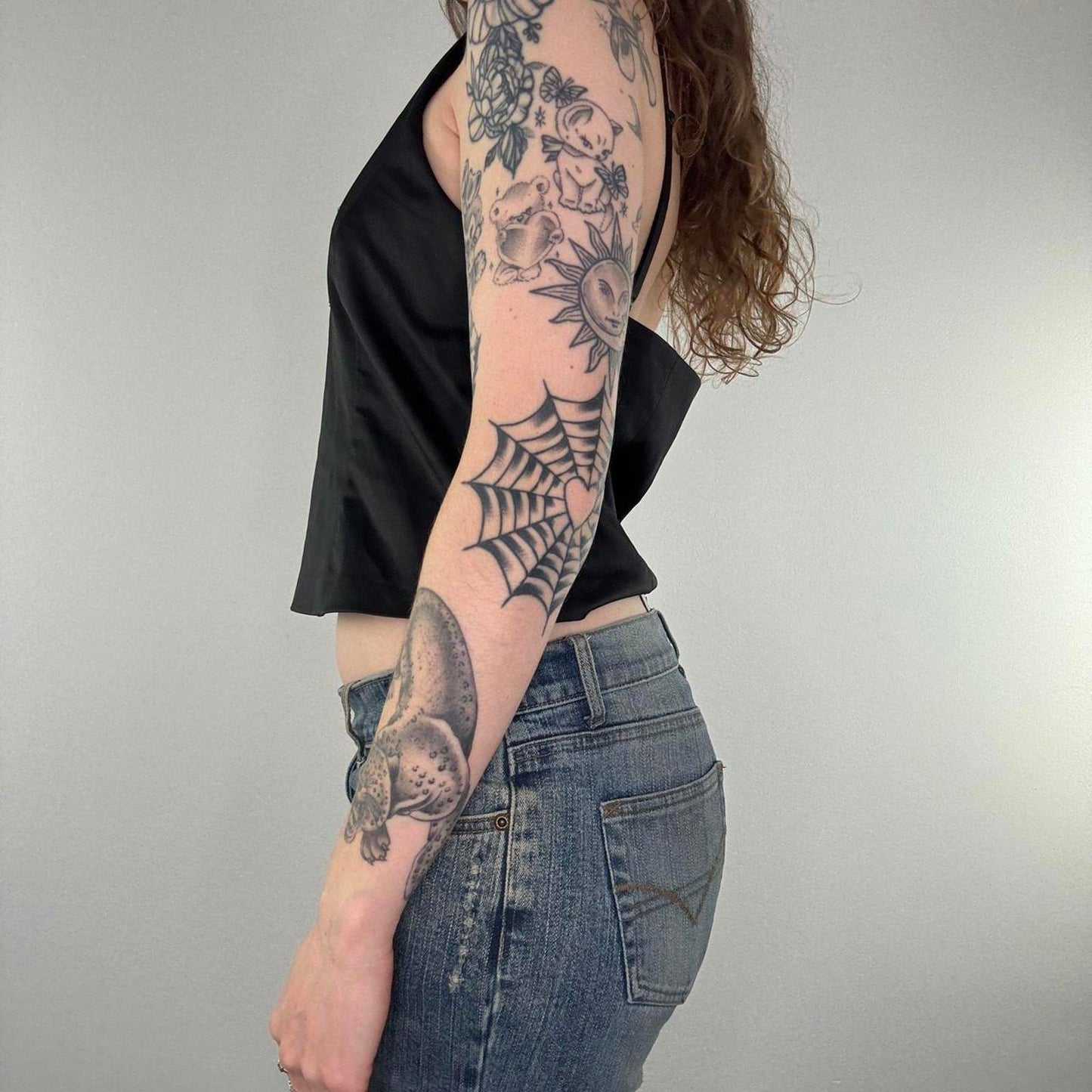 Y2K vintage satin sequin halter neck top embellished fitted v neck