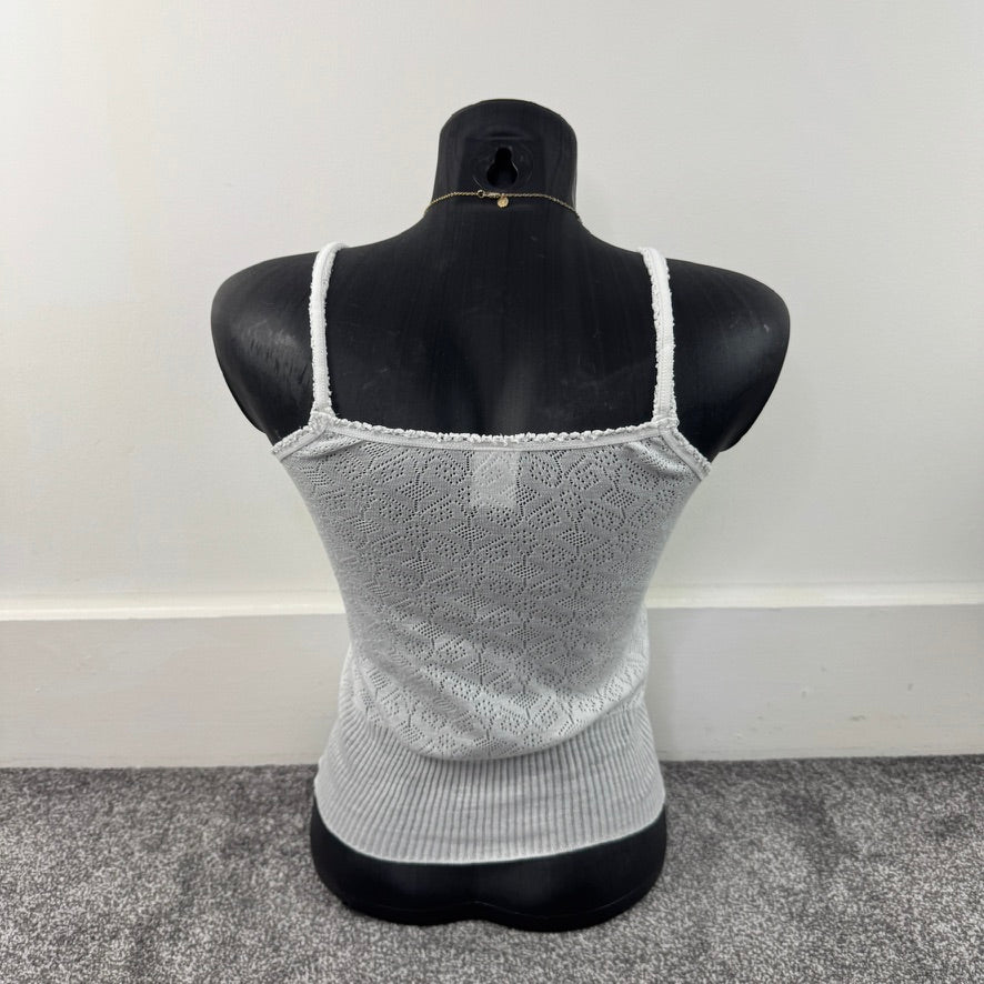 Y2K vintage fine knit cami top