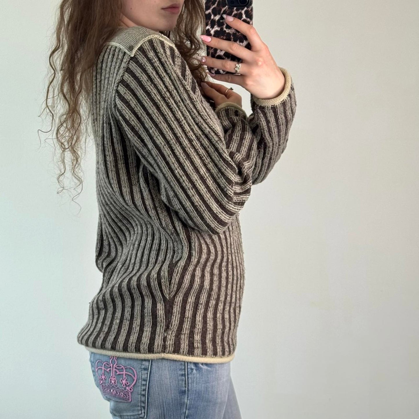 Y2K vintage archive chunky knit jumper