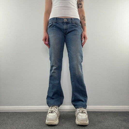 Y2K vintage Miss Sixty low rise bootcut denim jeans