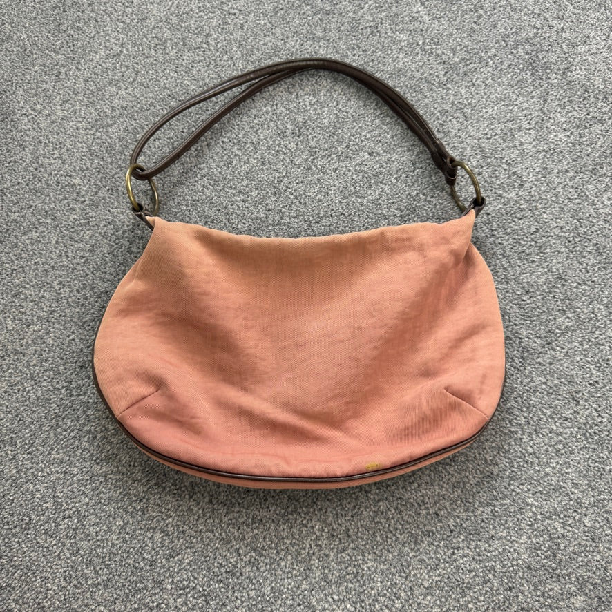 Y2K vintage chain faded shoulder bag