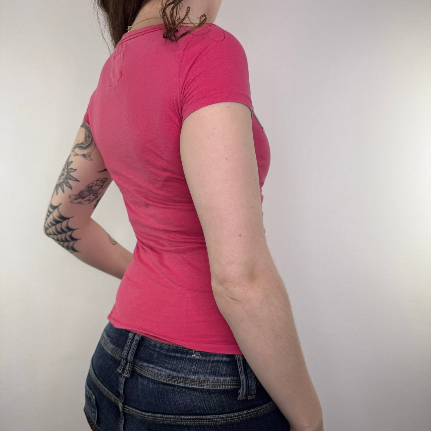 Y2K vintage Abercrombie & Fitch fitted top