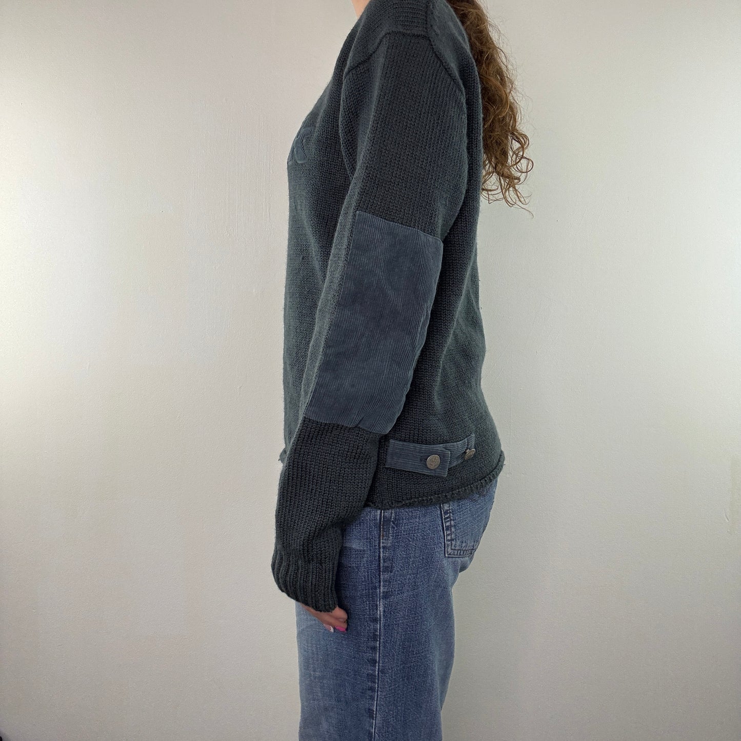 Y2K vintage FCUK spell out wool jumper