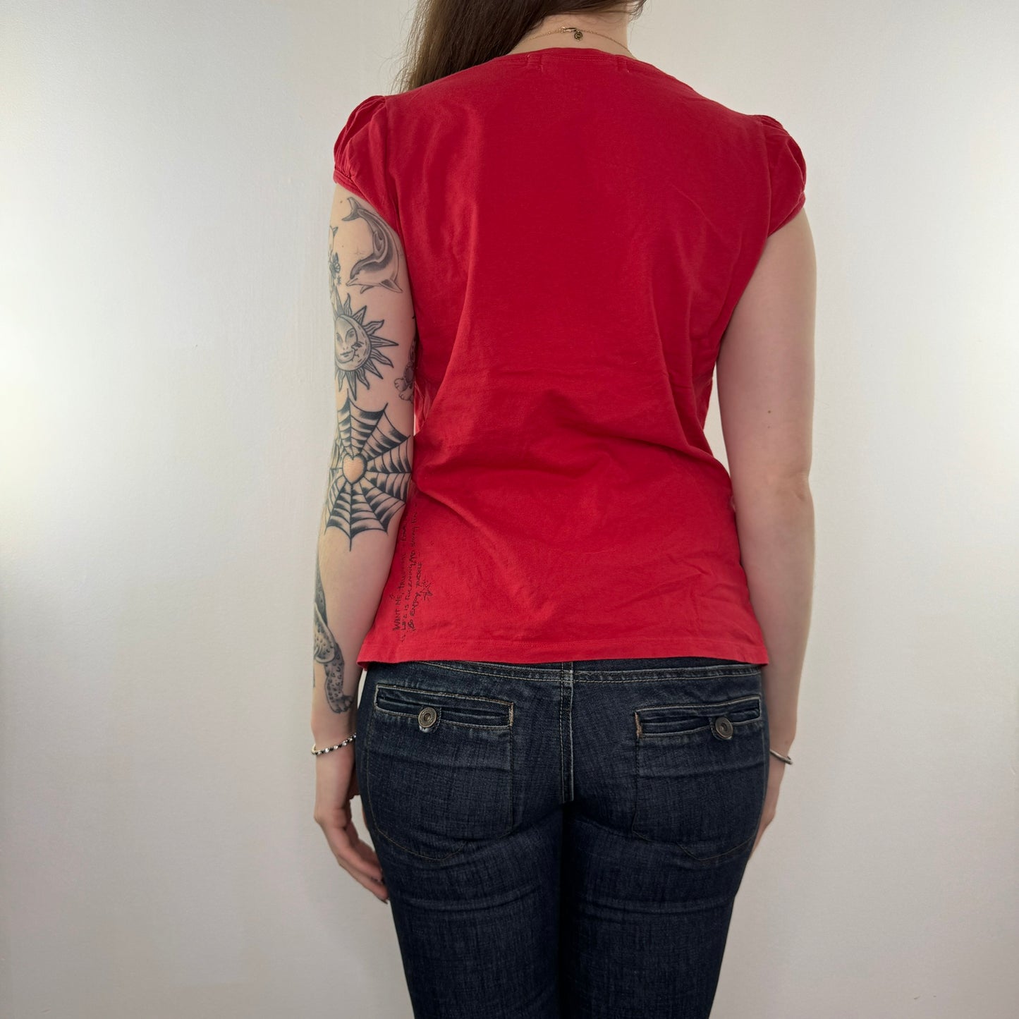 Y2K vintage rhinestone skull t shirt top