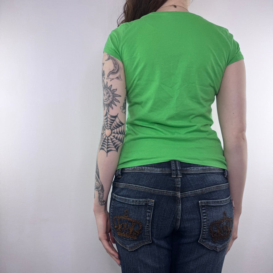 Y2K vintage Polo Ralph Lauren logo top