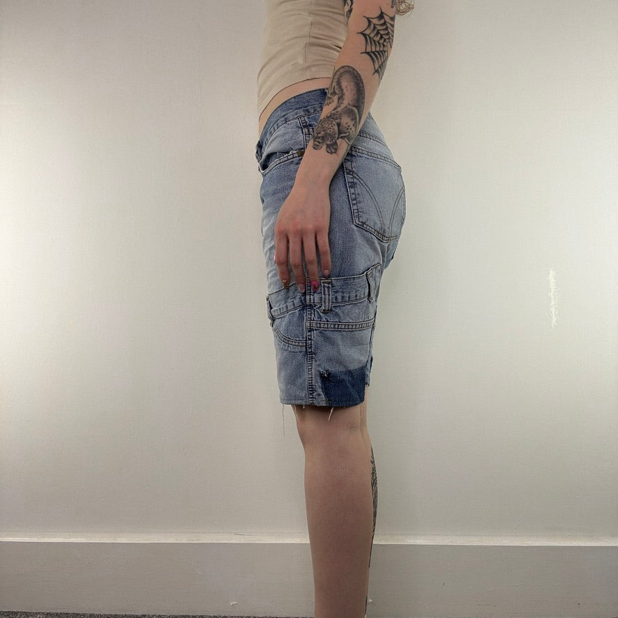 Y2K vintage Dolce & Gabbana denim shorts jorts