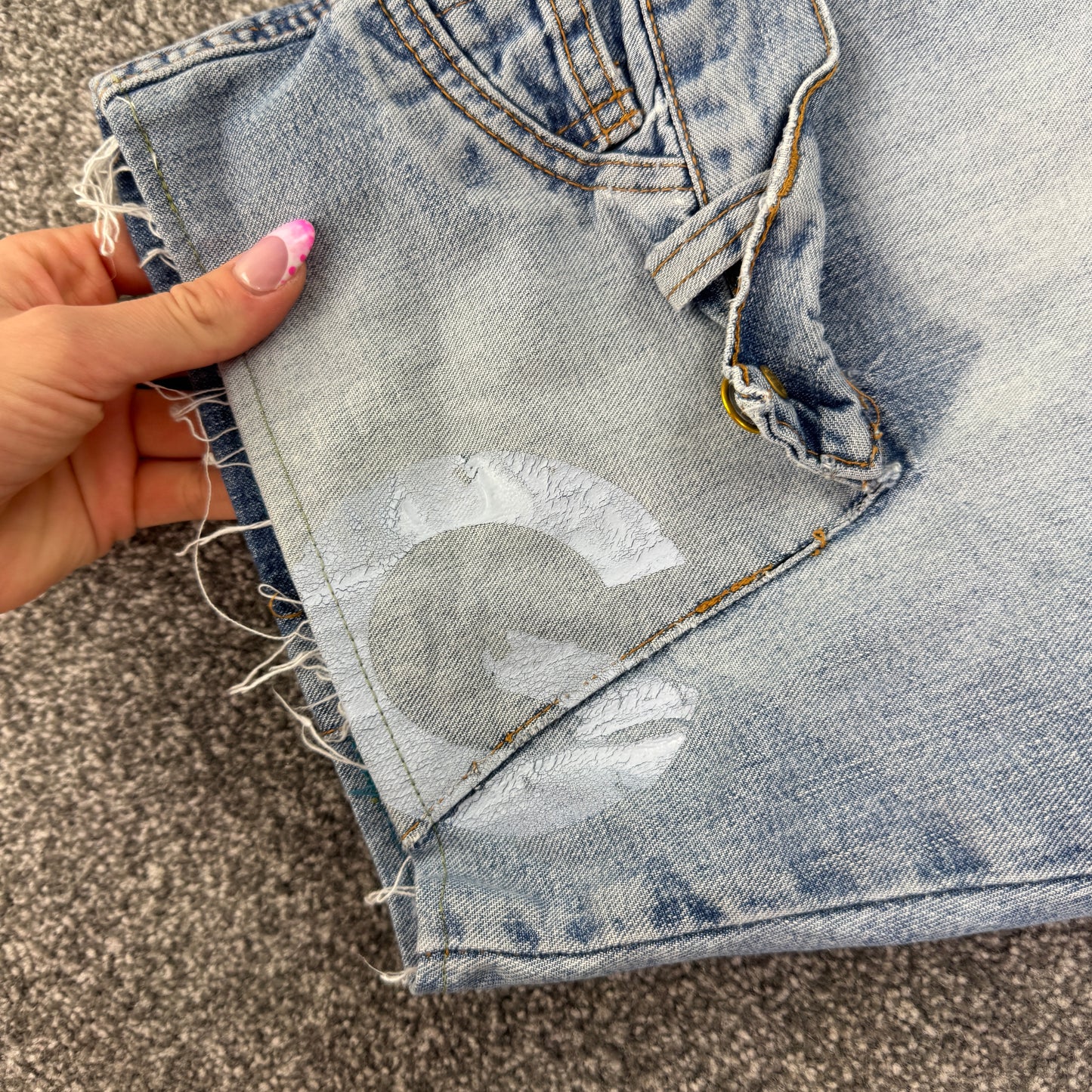 Y2K vintage Dolce & Gabbana denim shorts jorts
