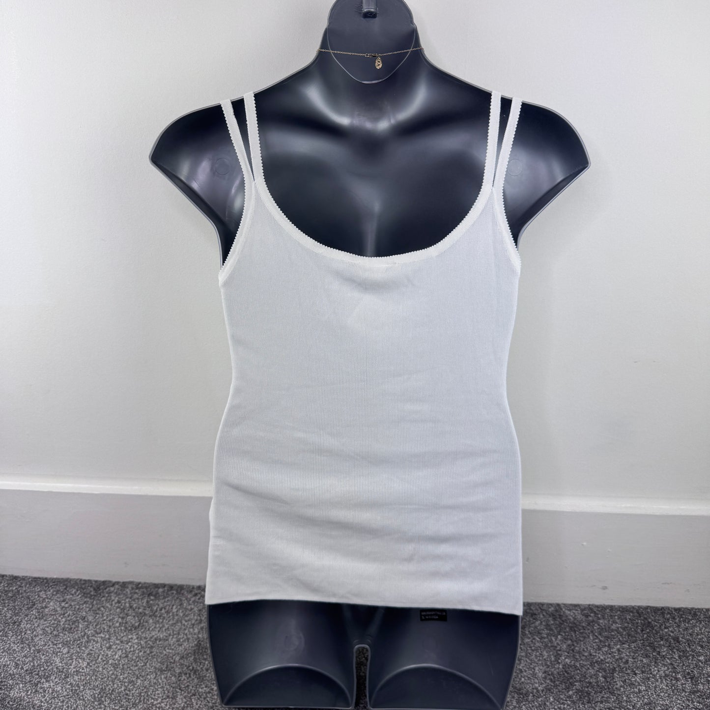 Y2K vintage thick knit sequin butterfly cami top