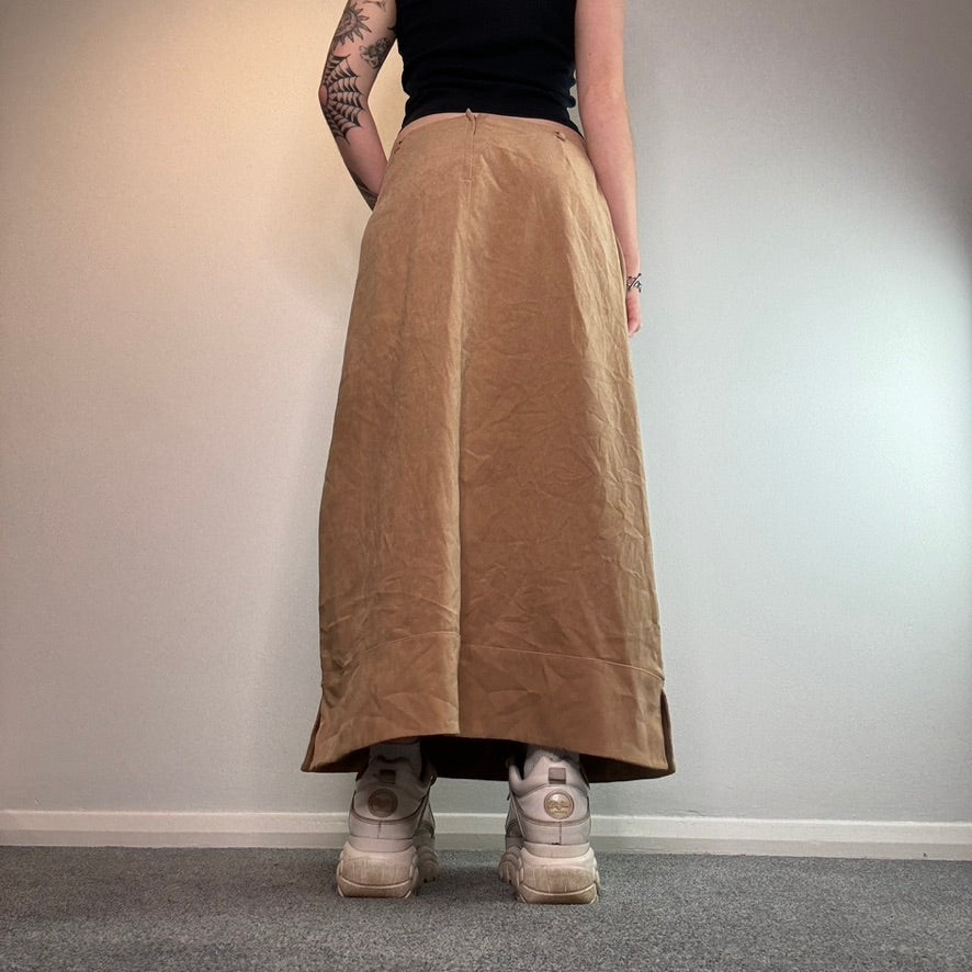 Y2K soft feel maxi skirt