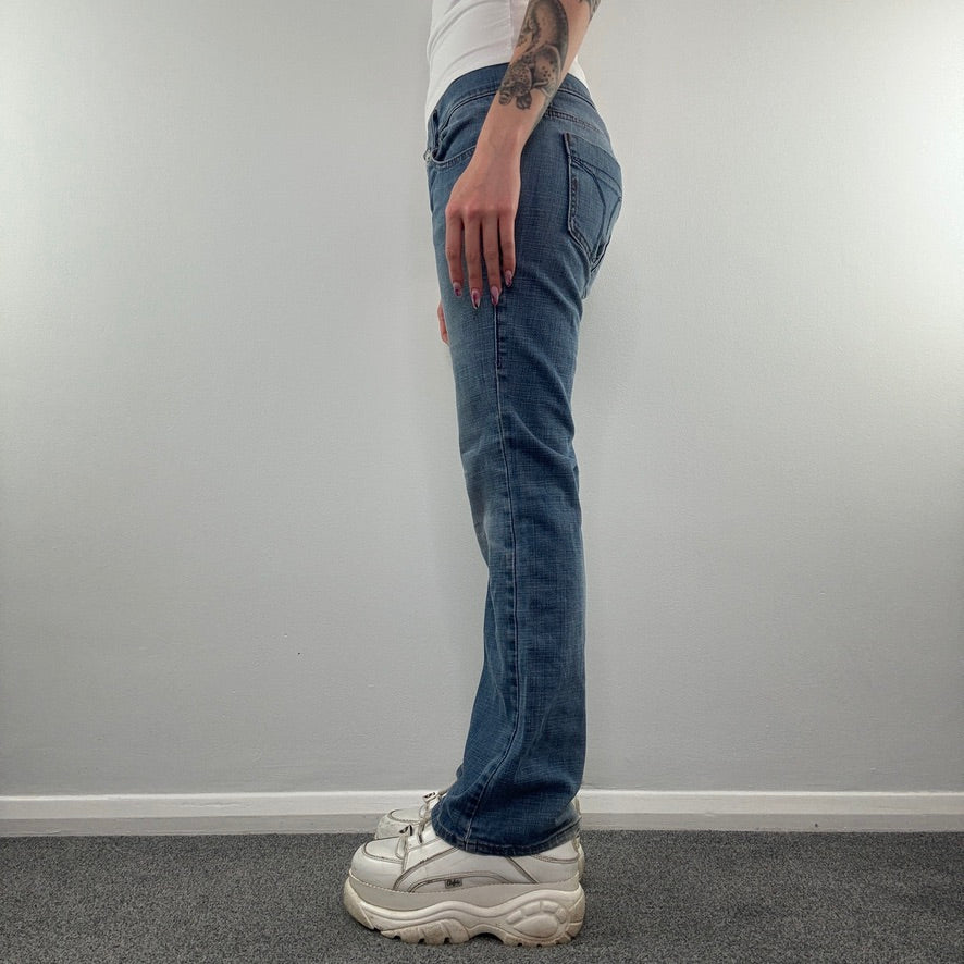 Y2K vintage Miss Sixty low rise bootcut denim jeans