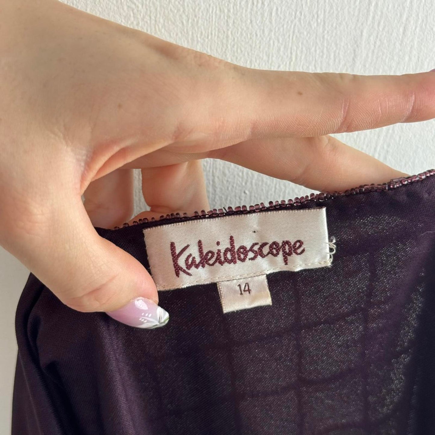 Y2K vintage beaded embellished v neck cami top diamond double layer