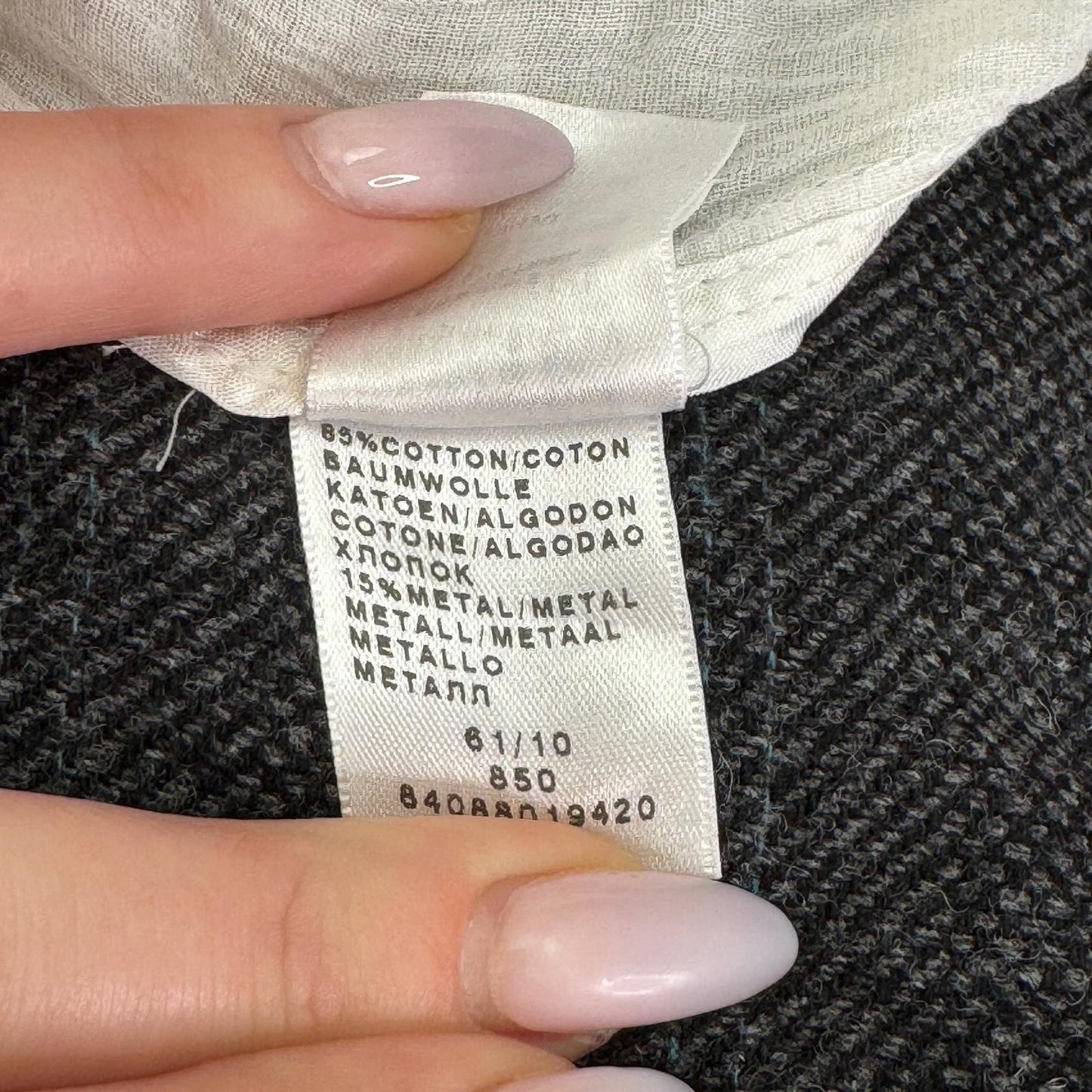 Y2K vintage blouse zip up long sleeve v neck sheer crinkle white silver