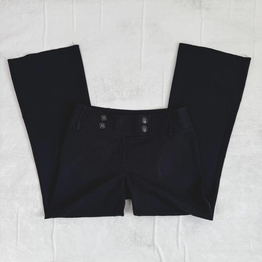 Y2K vintage tailored bootcut trousers dress pants formal office mid rise work