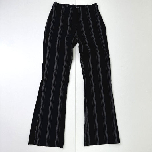 Y2K vintage bootcut trousers stretchy flare pinstripe stripe mid rise